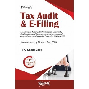 Bharat Law House's Tax Audit & E-filing 2022 by CA. Kamal Garg 